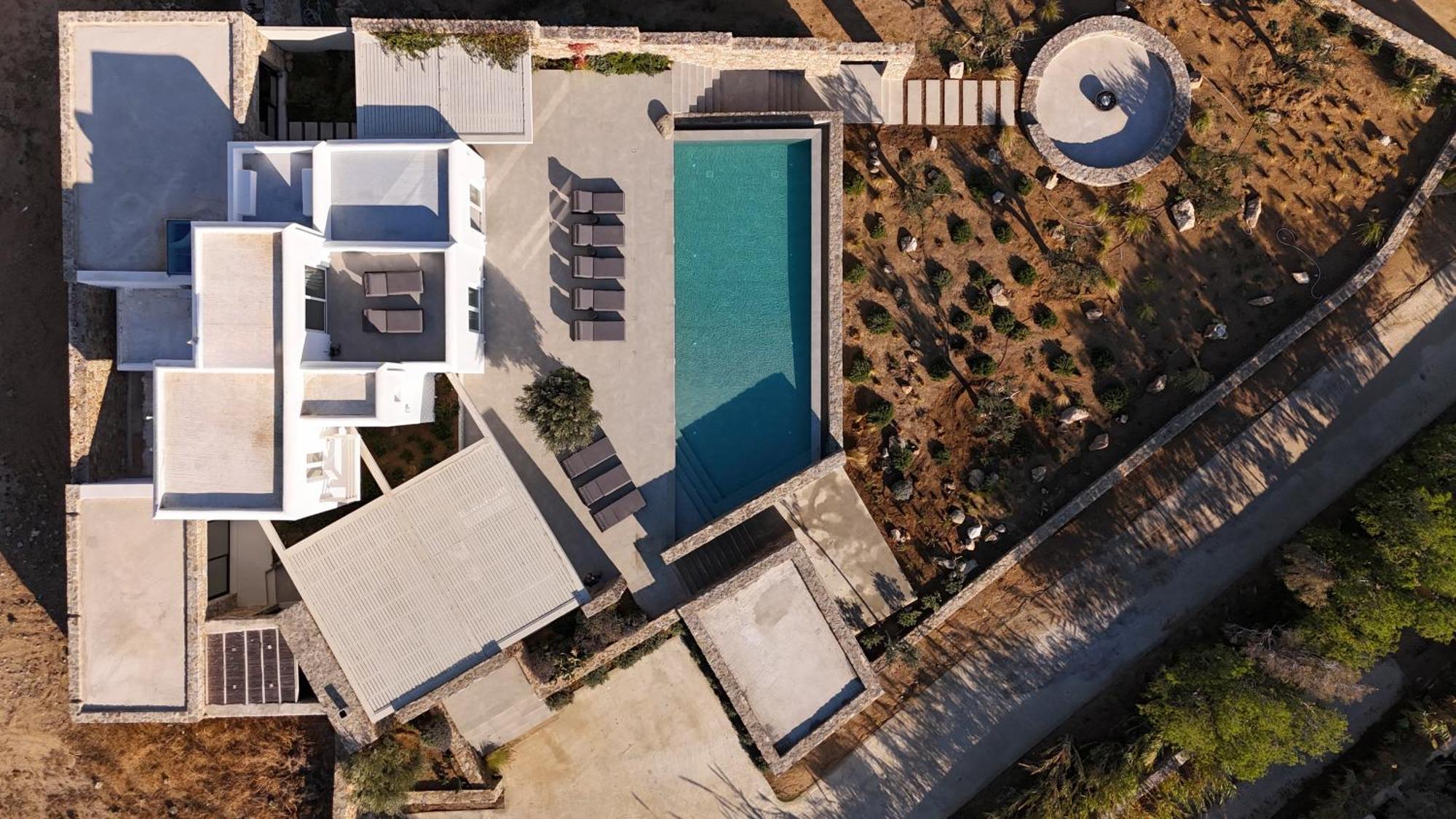 Blue Eye Grand Villa Mykonos كالافاتيس المظهر الخارجي الصورة
