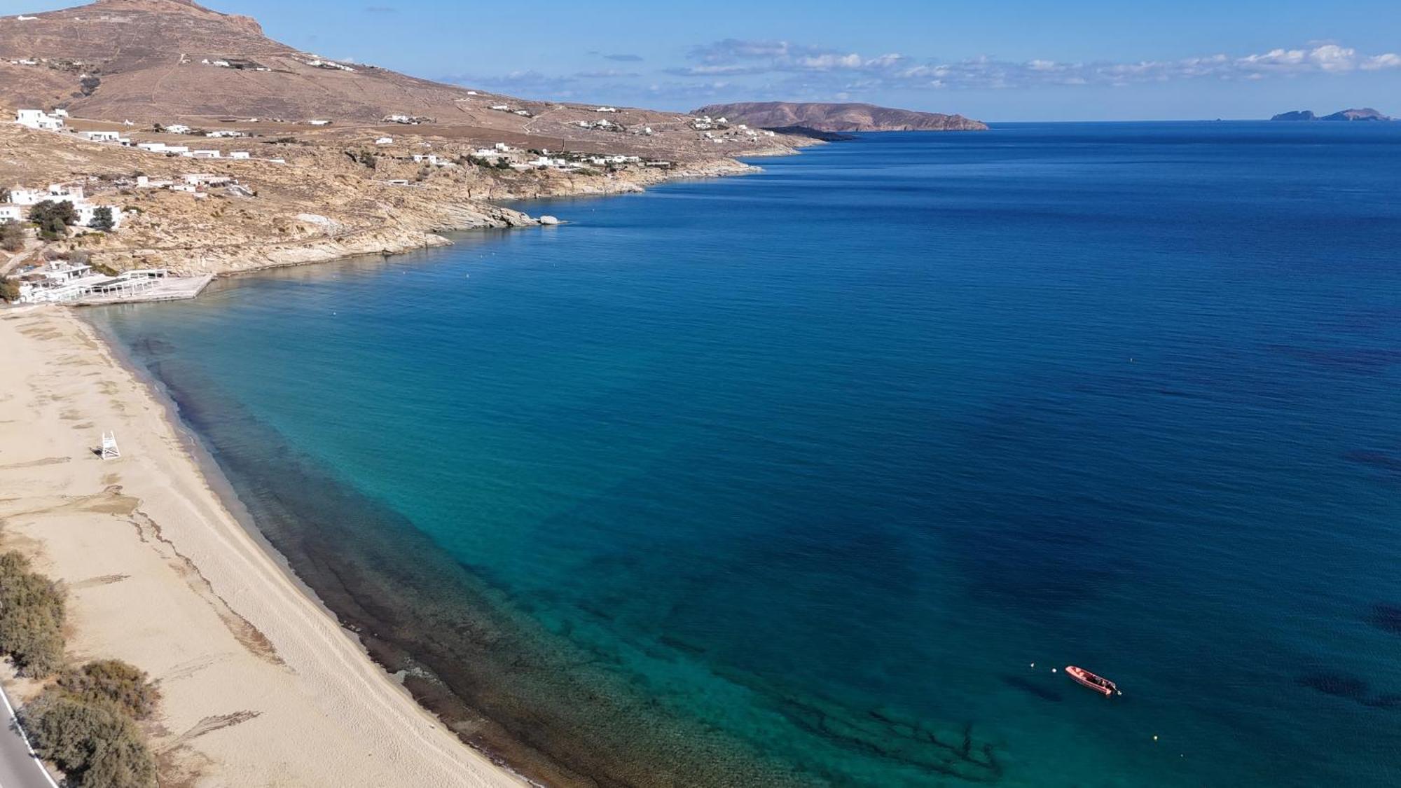 Blue Eye Grand Villa Mykonos كالافاتيس المظهر الخارجي الصورة