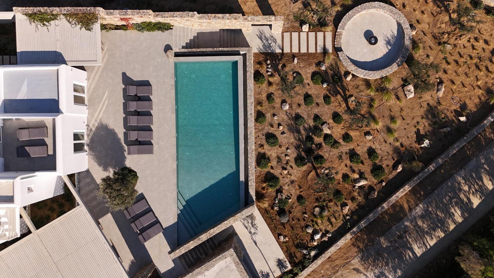Blue Eye Grand Villa Mykonos كالافاتيس المظهر الخارجي الصورة
