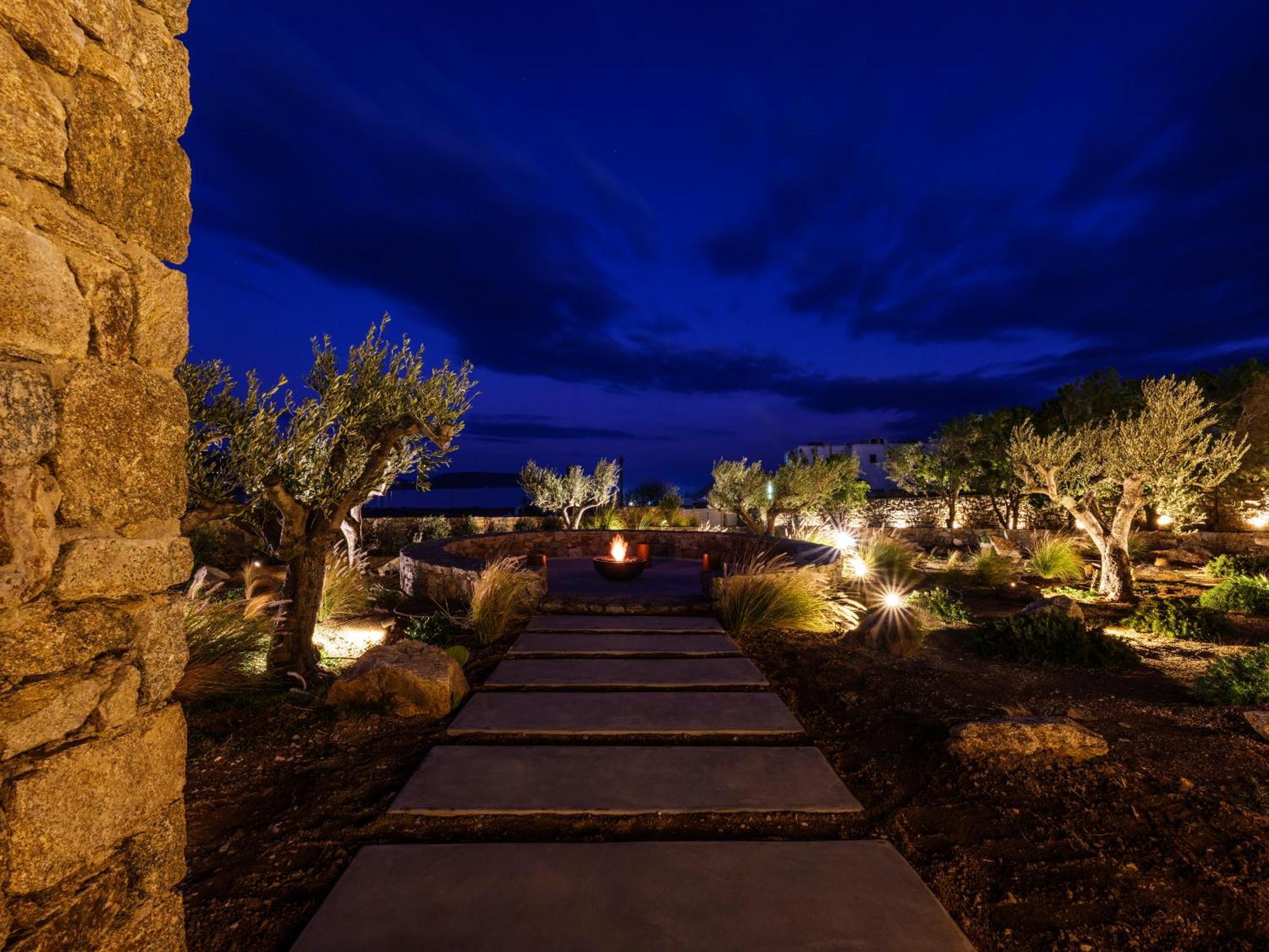 Blue Eye Grand Villa Mykonos كالافاتيس المظهر الخارجي الصورة