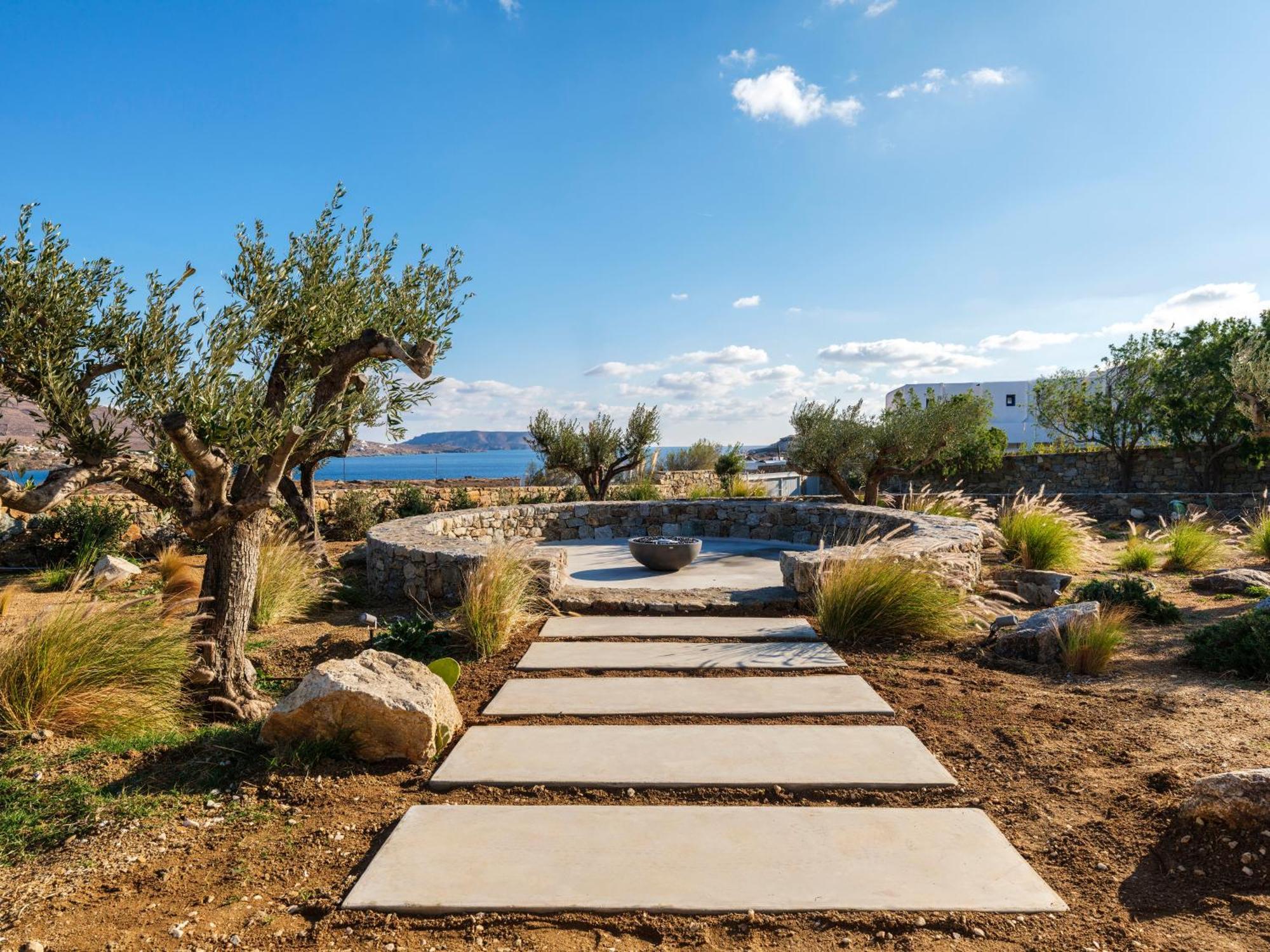 Blue Eye Grand Villa Mykonos كالافاتيس المظهر الخارجي الصورة