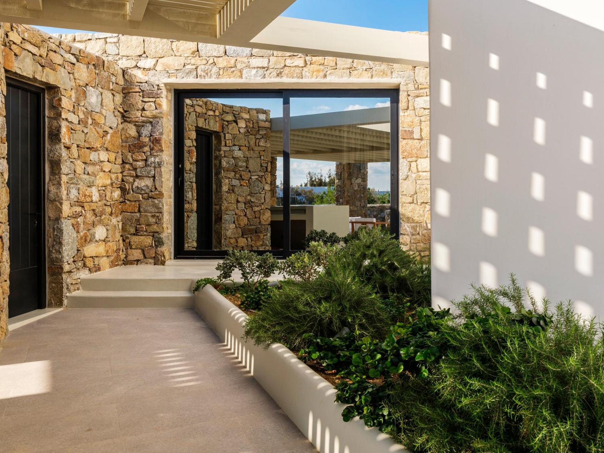 Blue Eye Grand Villa Mykonos كالافاتيس المظهر الخارجي الصورة