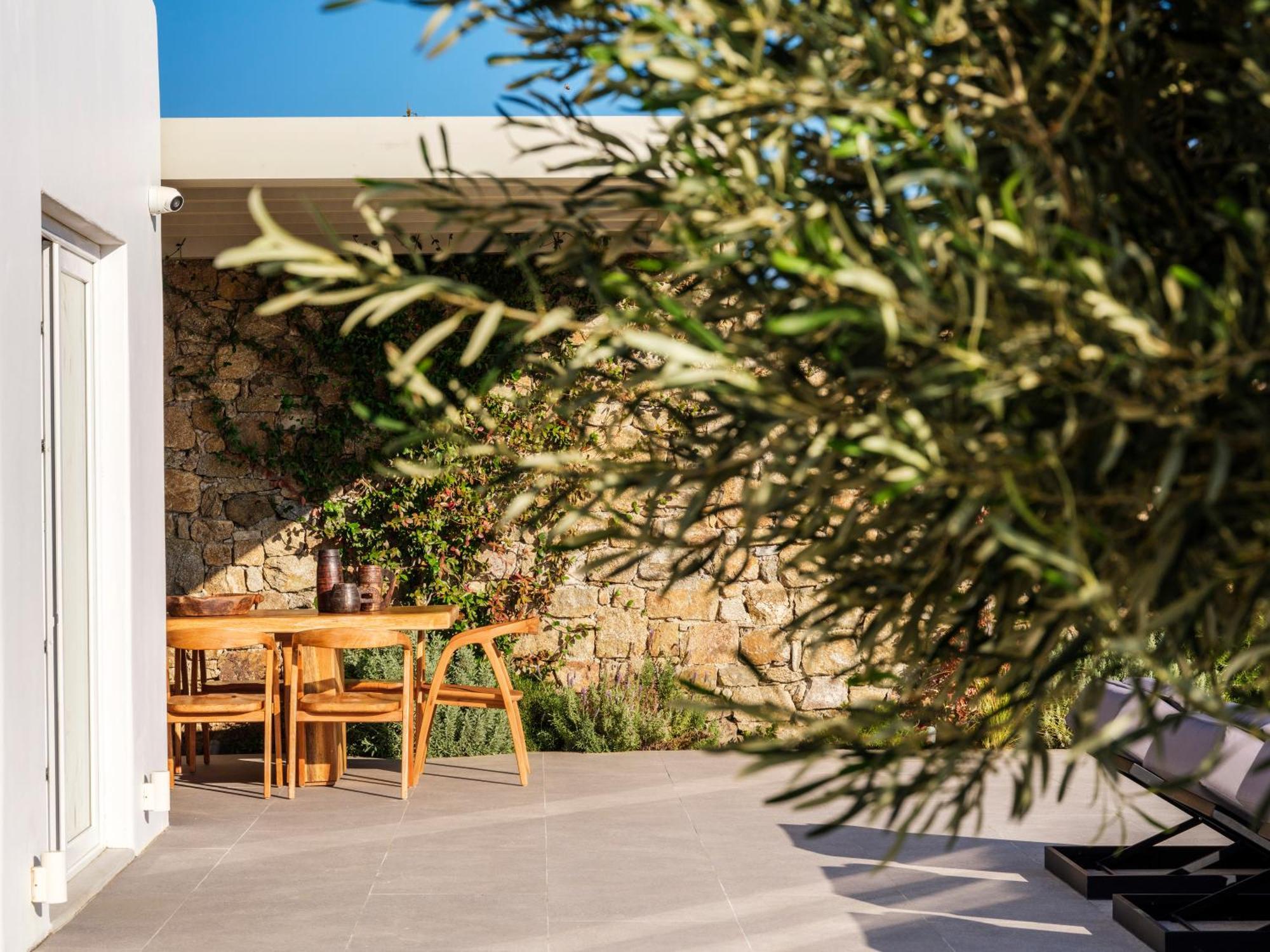 Blue Eye Grand Villa Mykonos كالافاتيس المظهر الخارجي الصورة